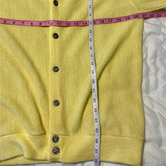 *RARE* Vintage 70's Pendleton Button Down V-Neck Cardigan Sweater - Picture 6 of 6